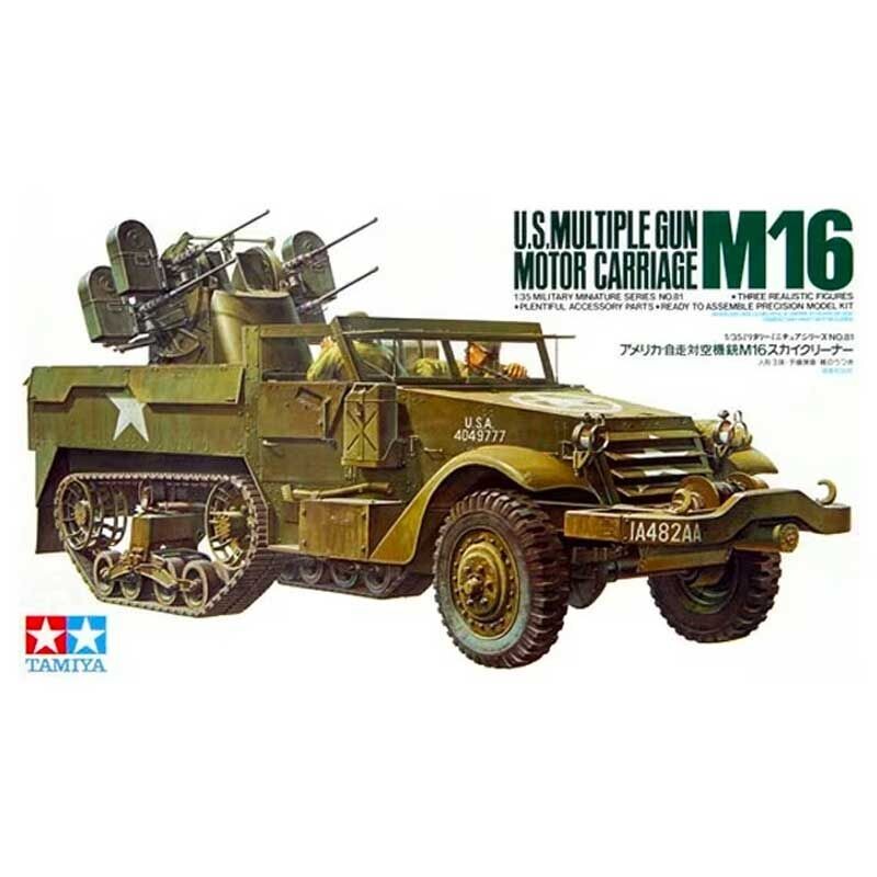 Tamiya TM35081 1/35 US M16 Half Track Tamiya TM35081 1/35 US M16 Half Track