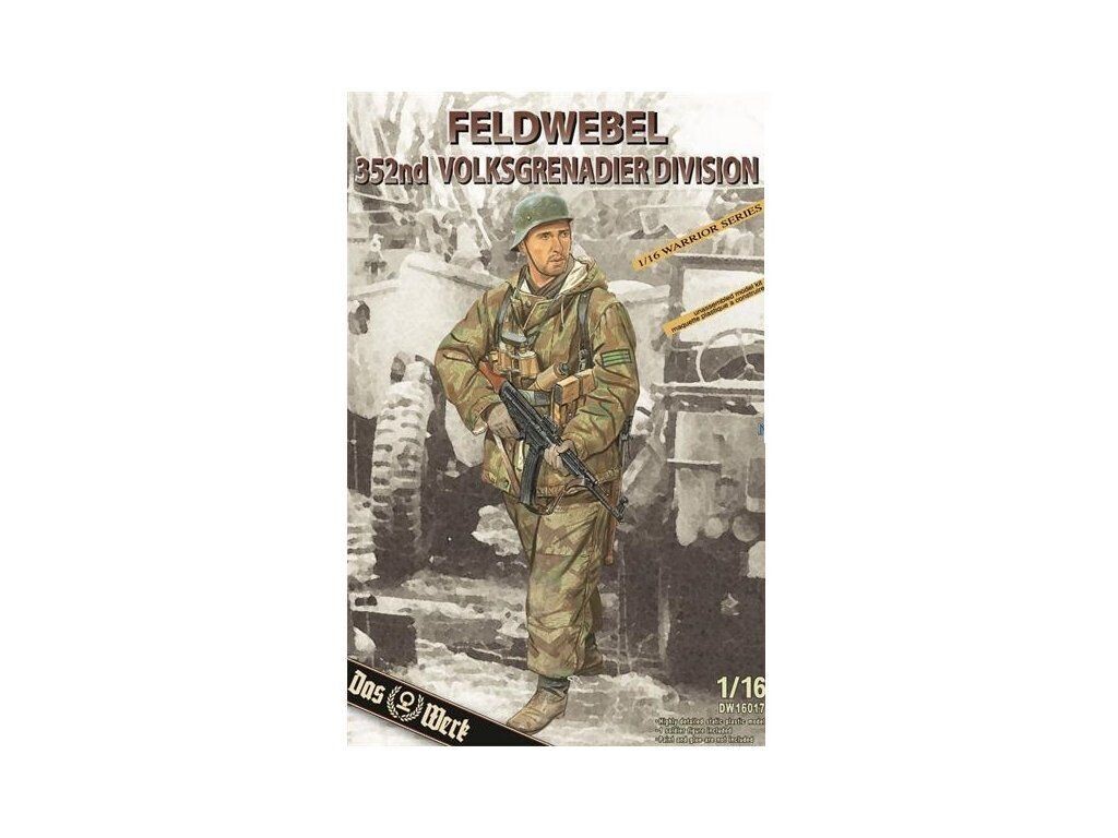 DAS WERK / DRAGON DAW16017 / DR1629 1/16 German Feldwebel - 352nd Volksgrenadier Division DAS WERK / DRAGON DAW16017 / DR1629 1/16 German Feldwebel - 352nd Volksgrenadier Division