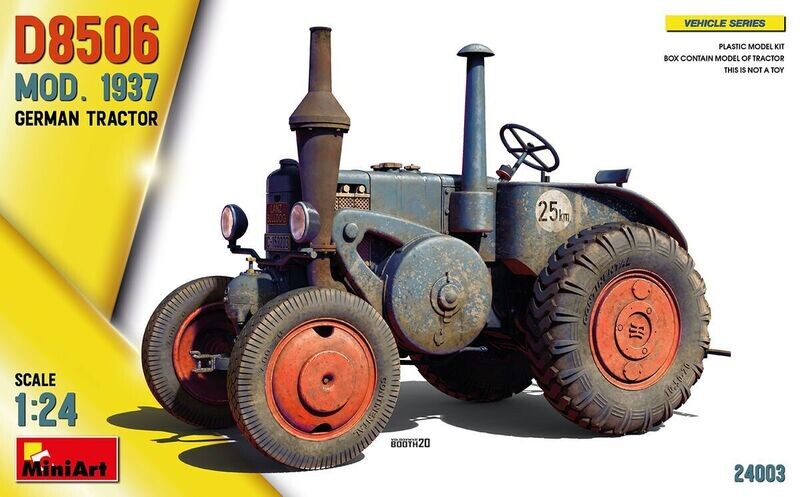 Miniart MA24003 1/24 D8506 Mod. 1937 German Tractor - ANGEBOT !!!