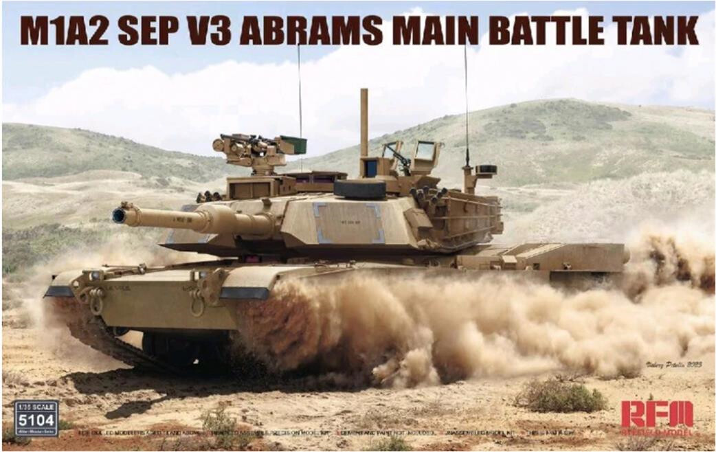 RYEFIELD RM5104 1/35 M1A2 SEP V3 Abrams RYEFIELD RM5104 1/35 M1A2 SEP V3 Abrams