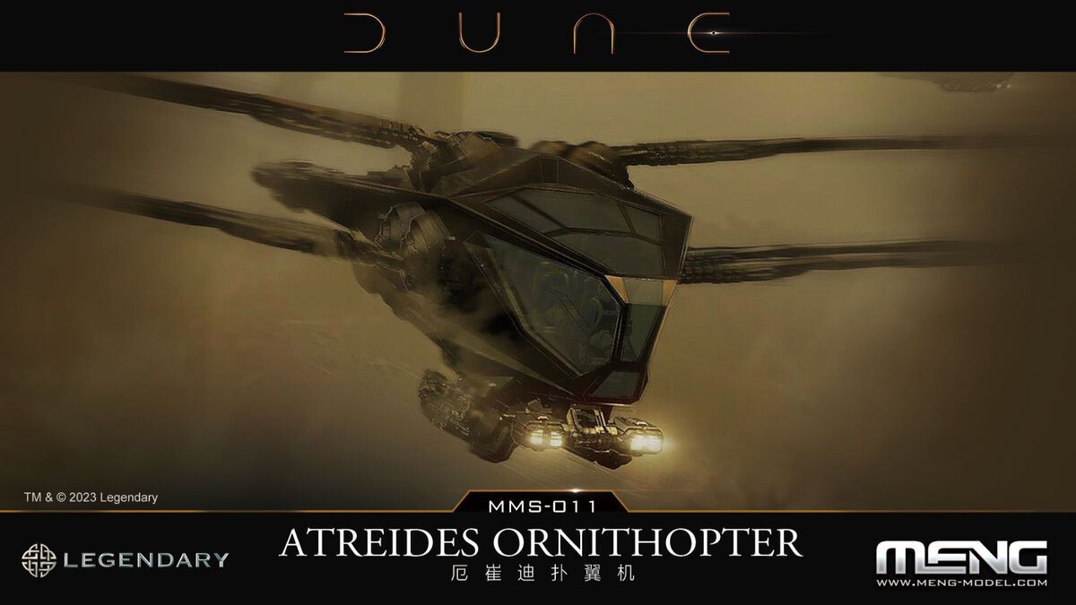 MENG MMS011 1/300 Dune Atreides Ornithopter