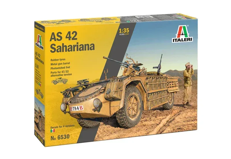 Italeri IT6530_V 1/35 AS.42 Sahariana Italeri IT6530_V 1/35 AS.42 Sahariana
