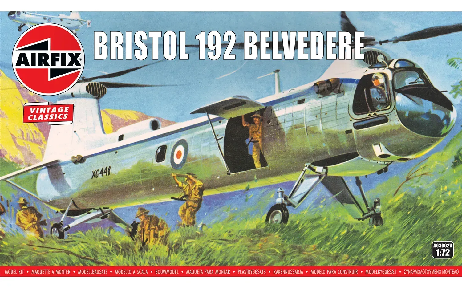 Airfix AF03002V 1/72 Bristol 192 Belvedere Airfix AF03002V 1/72 Bristol 192 Belvedere