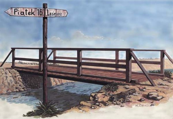 MIRAGE MIR353020 1/35 Wooden Bridge