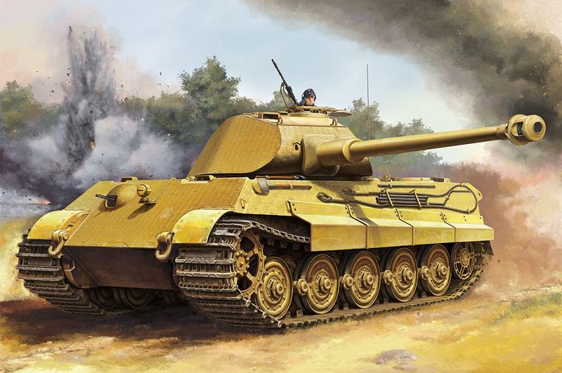 Trumpeter TR00948 1/16 Pz.Kpfw.VI Sd.Kfz.182 Tiger II ( Porsche Early Production Vehicle - Fgst.Nr.280009 ) - ANGEBOT !!
