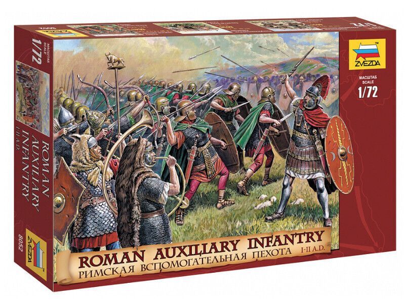 Zvezda ZV8052_V 1/72 Roman Auxiliary Infantry Zvezda ZV8052_V 1/72 Roman Auxiliary Infantry