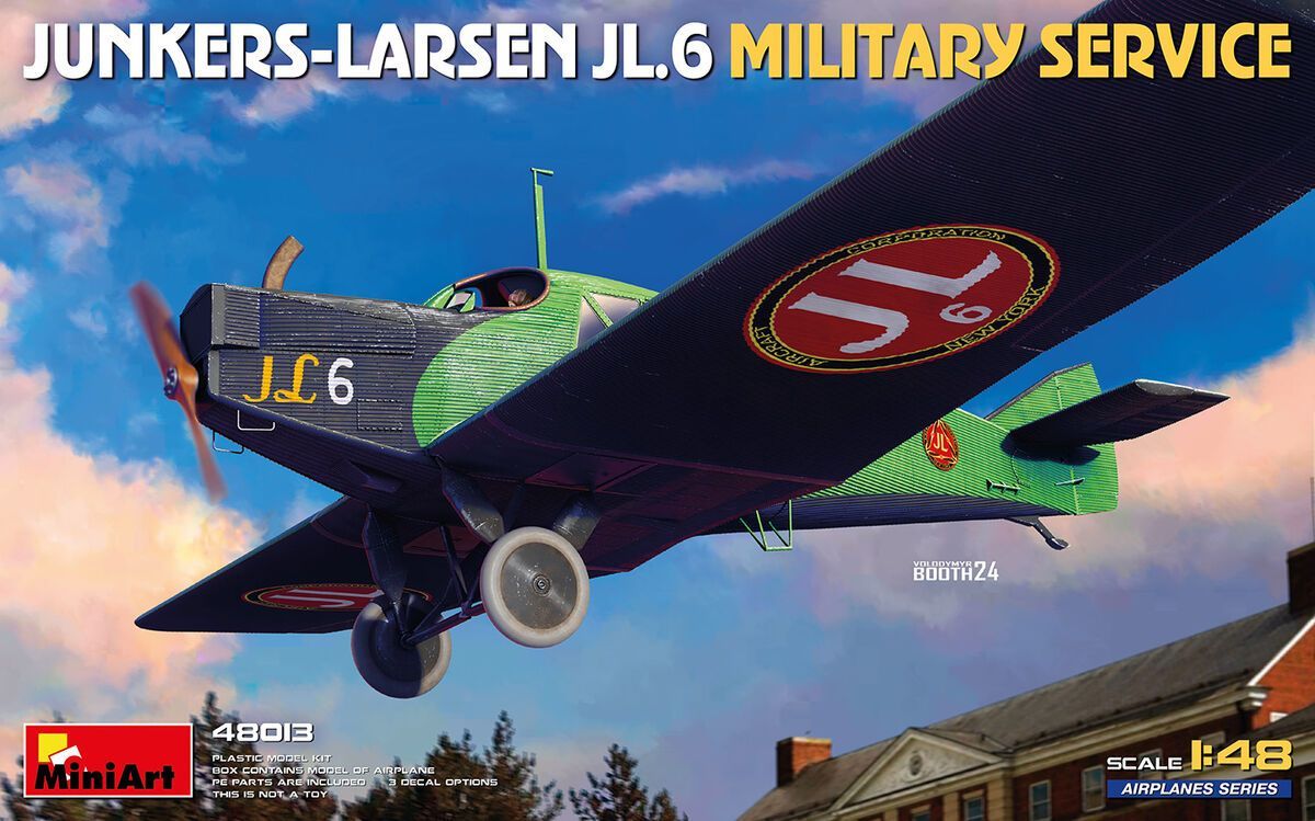 Miniart MA48013 1/48 Junkers-Larsen JL.6 ( Military Service ) - ANGEBOT !!! Miniart MA48013 1/48 Junkers-Larsen JL.6 ( Military Service ) - ANGEBOT !!!