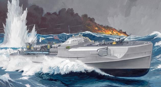 REVELL REV05002_S 1/72 Schnellboot S -100 German Fast Attack Craft and Flak Armament REVELL REV05002_S 1/72 Schnellboot S -100 German Fast Attack Craft and Flak Armament