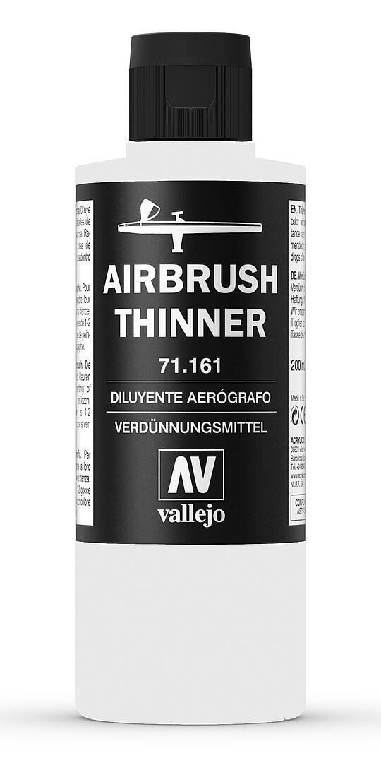 VALLEJO VAL71161 Airbrush Verdünner, 200 ml (47,50/l) VALLEJO VAL71161 Airbrush Verdünner, 200 ml (47,50/l)