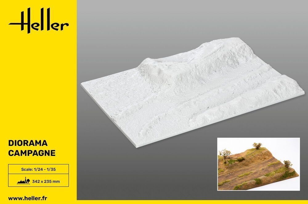 HELLER HE81254_V 1/35 Socle Diorama Desert HELLER HE81254_V 1/35 Socle Diorama Desert