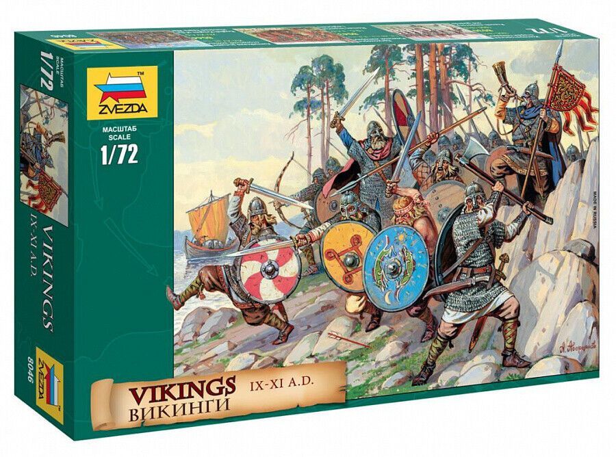 Zvezda ZV8046 1/72 VIKINGS Zvezda ZV8046 1/72 VIKINGS