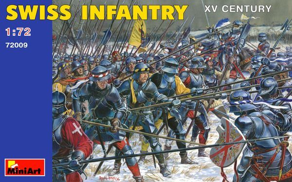 Miniart MA72009 1/72 Swiss Infantry XV Century Miniart MA72009 1/72 Swiss Infantry XV Century