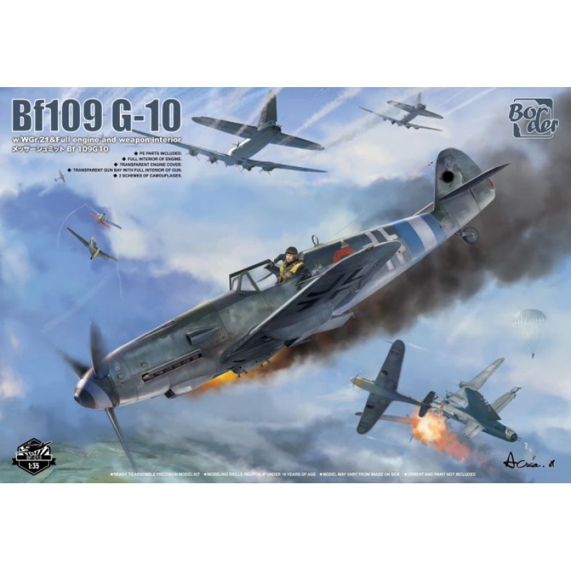 Border Models BMBF013 1/35 Messerschmitt Bf109 G-10