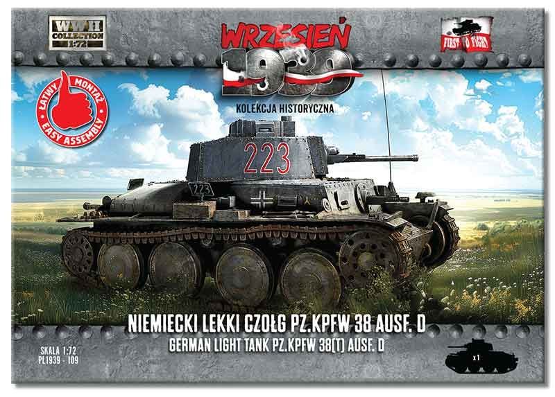 IBG IBGFTF109 1/72  Pz.Kpfw. 38(t) Ausf.D - German light tank - ANGEBOT !!