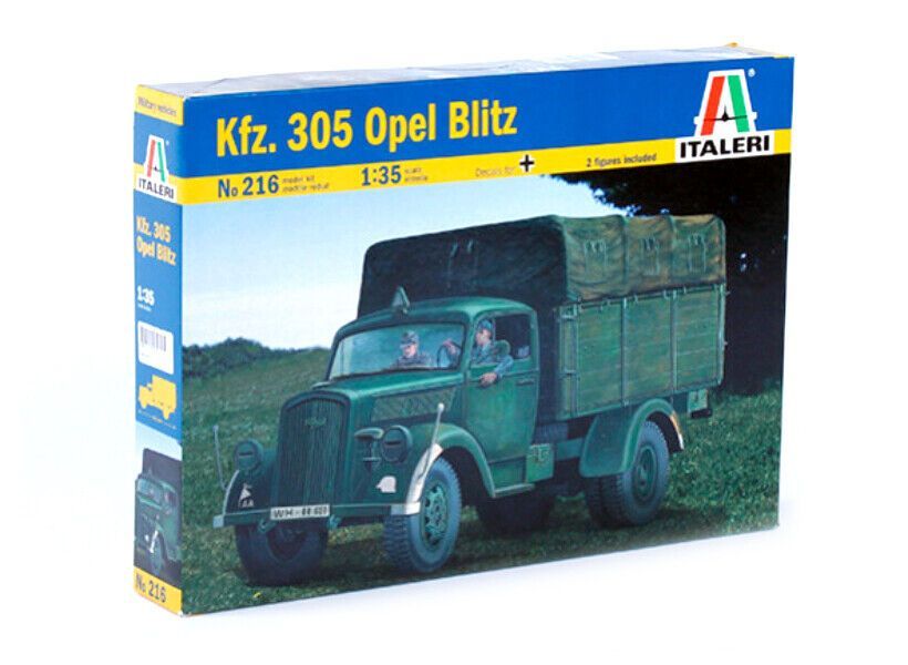 Italeri IT0216 1/35 Opel Blitz Italeri IT0216 1/35 Opel Blitz "S" German Truck