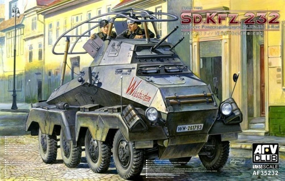 AFV CLUB AFV35232_V 1/35 Sd.Kfz 232 8 - Rad AFV CLUB AFV35232_V 1/35 Sd.Kfz 232 8 - Rad