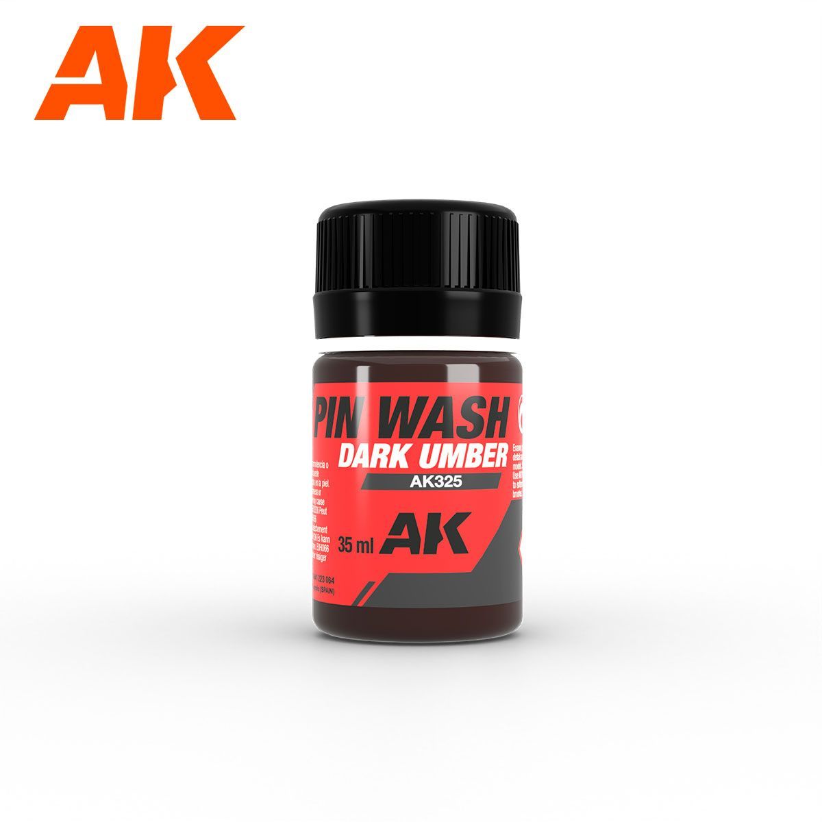 AK AK325 Pin Wash - Dark Umber Enamel