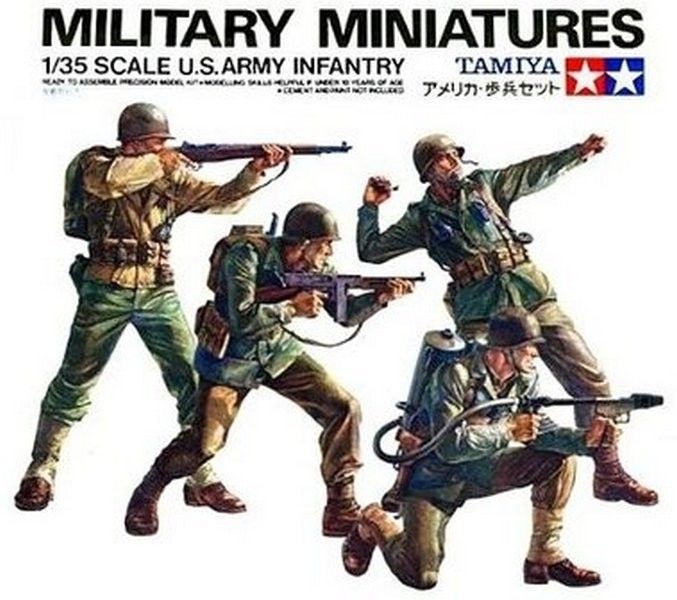 TAMIYA TM35013 1/35 U.S. Army Infantry