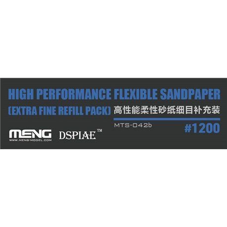 MENG MTS042b High Performance Flexible Sandpaper #1200