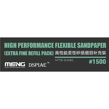 MENG MTS042c High Performance Flexible Sandpaper #1500