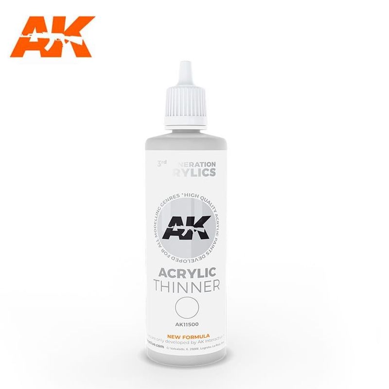 AK INTERACTIVE AK11500 Acrylic Thinner , 100ml