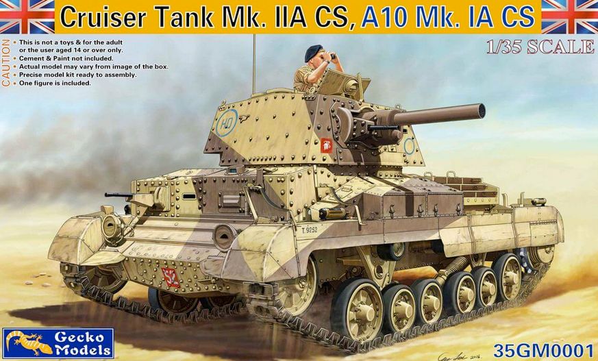 Gecko Models 35GM0001 1/35 Cruiser Tank Mk. IIACS, A10Mk. IA CS Gecko Models 35GM0001 1/35 Cruiser Tank Mk. IIACS, A10Mk. IA CS