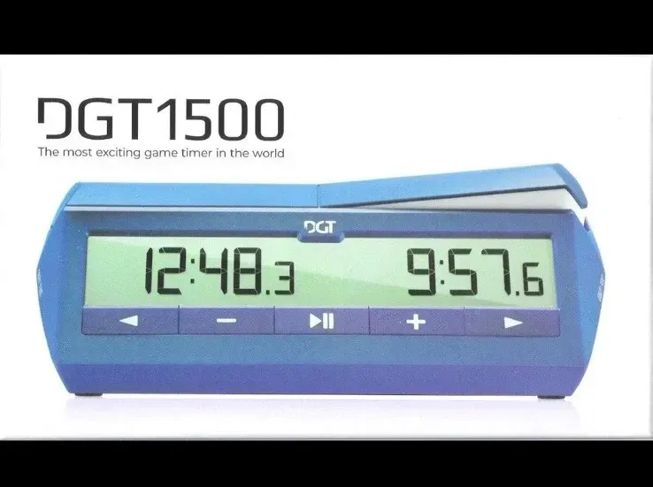 DGT DGT Schachuhr Digital - DGT 1500 blau DGT DGT Schachuhr Digital - DGT 1500 blau