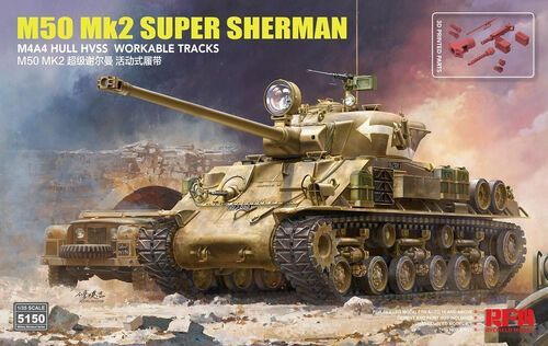 RYEFIELD RM5150 1/35 M50 Mk.2 Super Sherman ( M4A4 ) - Standard Version