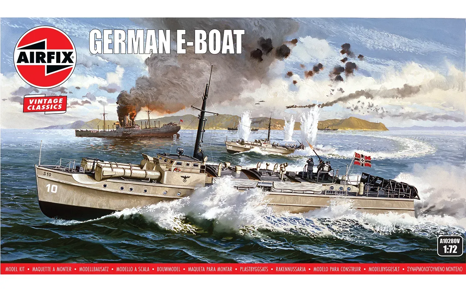 Airfix AF10280V 1/72 German E-Boat Airfix AF10280V 1/72 German E-Boat