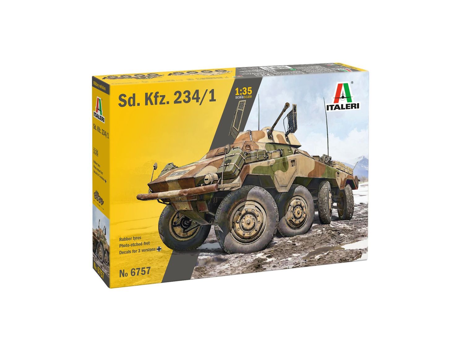 Italeri IT6757 1/35 Sd. Kfz. 234/1