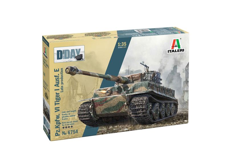 Italeri IT6754 1/72 Pz.Kpfw. VI Tiger I , Ausf. E Late Production