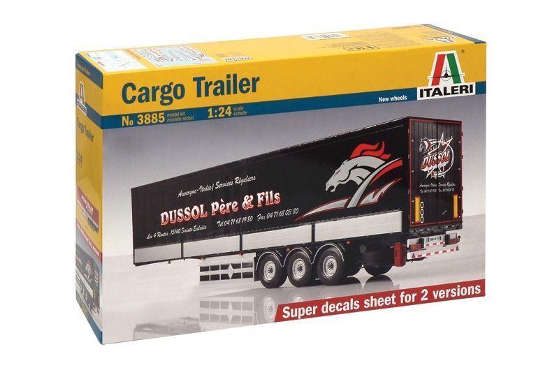 ITALERI IT3885 _V  1/24 Cargo Trailer