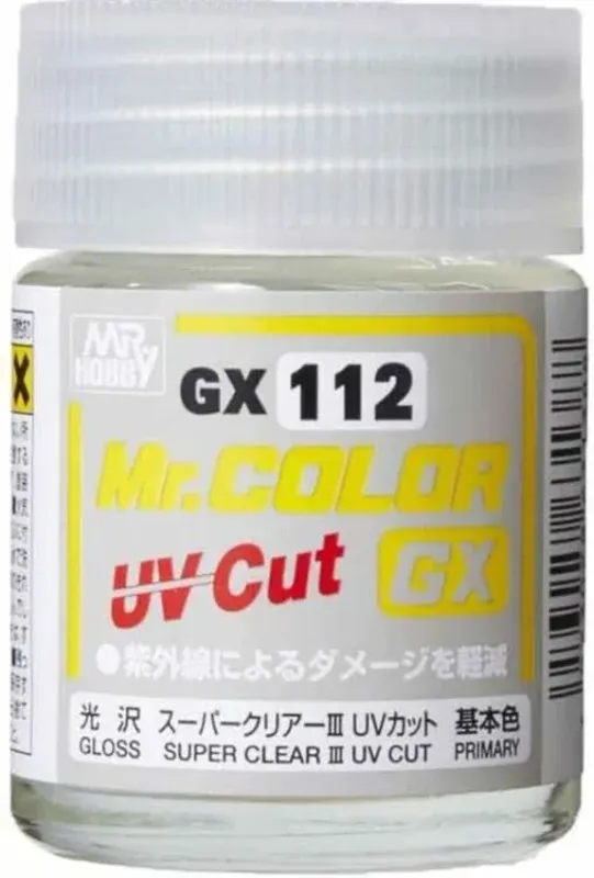 Mr.Hobby GX112 Super Clear III UV Cut Gloss - Klarlack