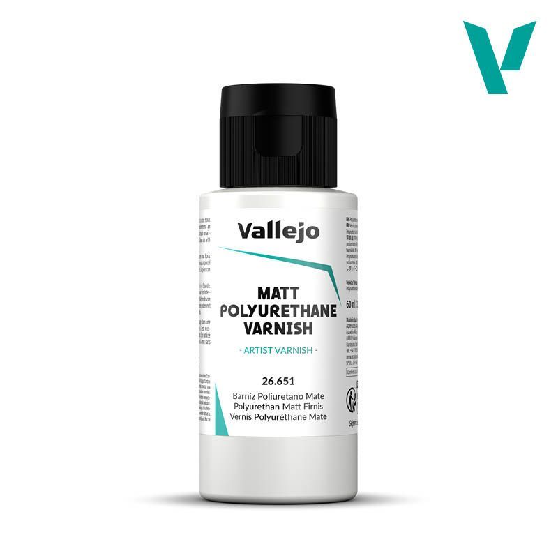 VALLEJO VAL26651 Polyurethane Matt Varnish , 60ml