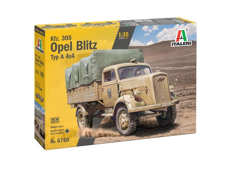 Italeri IT6760 1/35 German Sd.Kfz.305 Opel Blitz - Typ A , 4x4