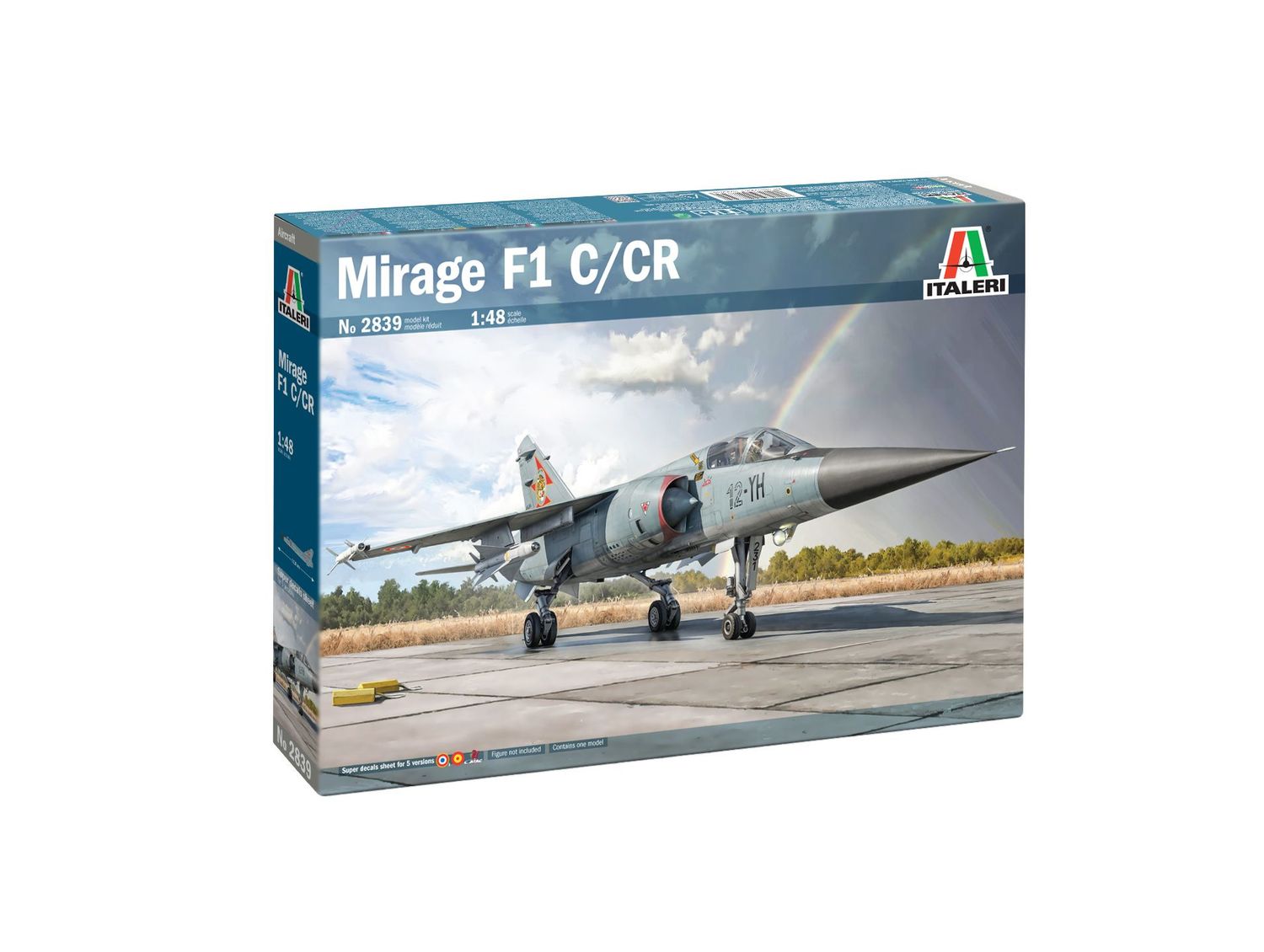 Italeri IT2839 1/48 Dassault Mirage F1 C/CR