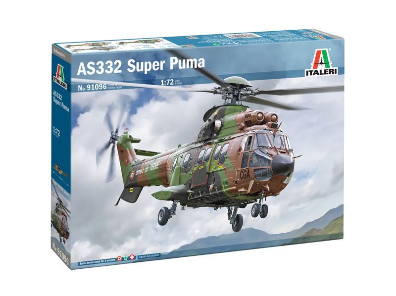 Italeri IT91096 1/72 Eurocopter AS332 Super Puma