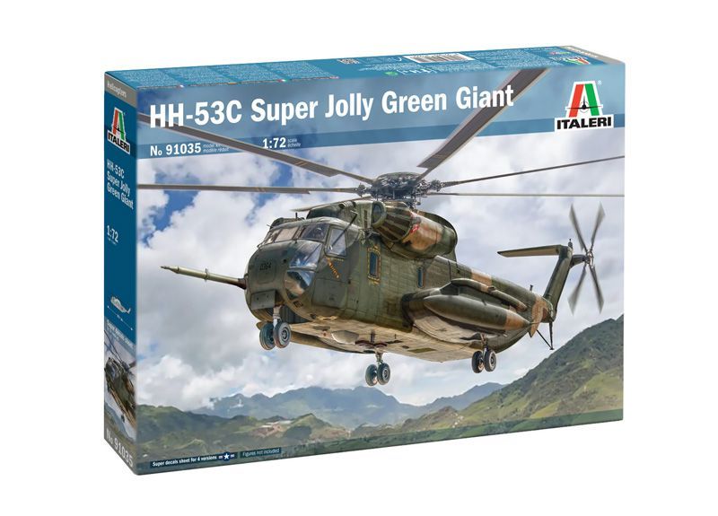 Italeri IT91035 1/72 Sikorsky HH-53 C Jolly Green Giant Italeri IT91035 1/72 Sikorsky HH-53 C Jolly Green Giant