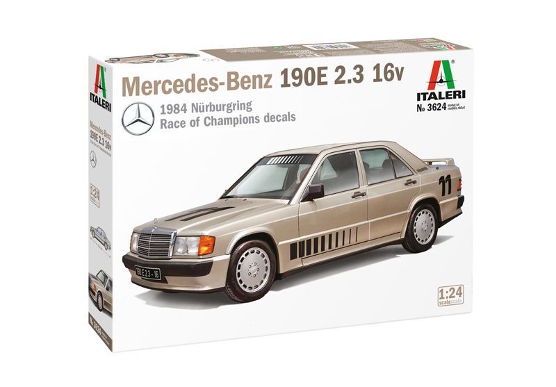 Italeri IT3624 _V 1/24 Mercedes - Benz 190E , 2.3 16v Italeri IT3624 _V 1/24 Mercedes - Benz 190E , 2.3 16v