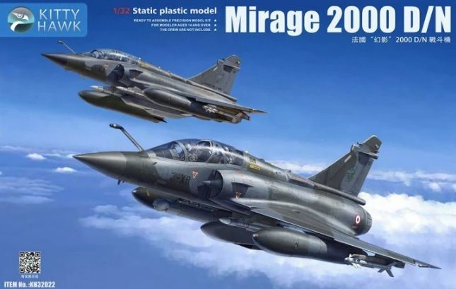 Kittyhawk KH32022 _V 1/32 Mirage 2000 D/N Kittyhawk KH32022 _V 1/32 Mirage 2000 D/N
