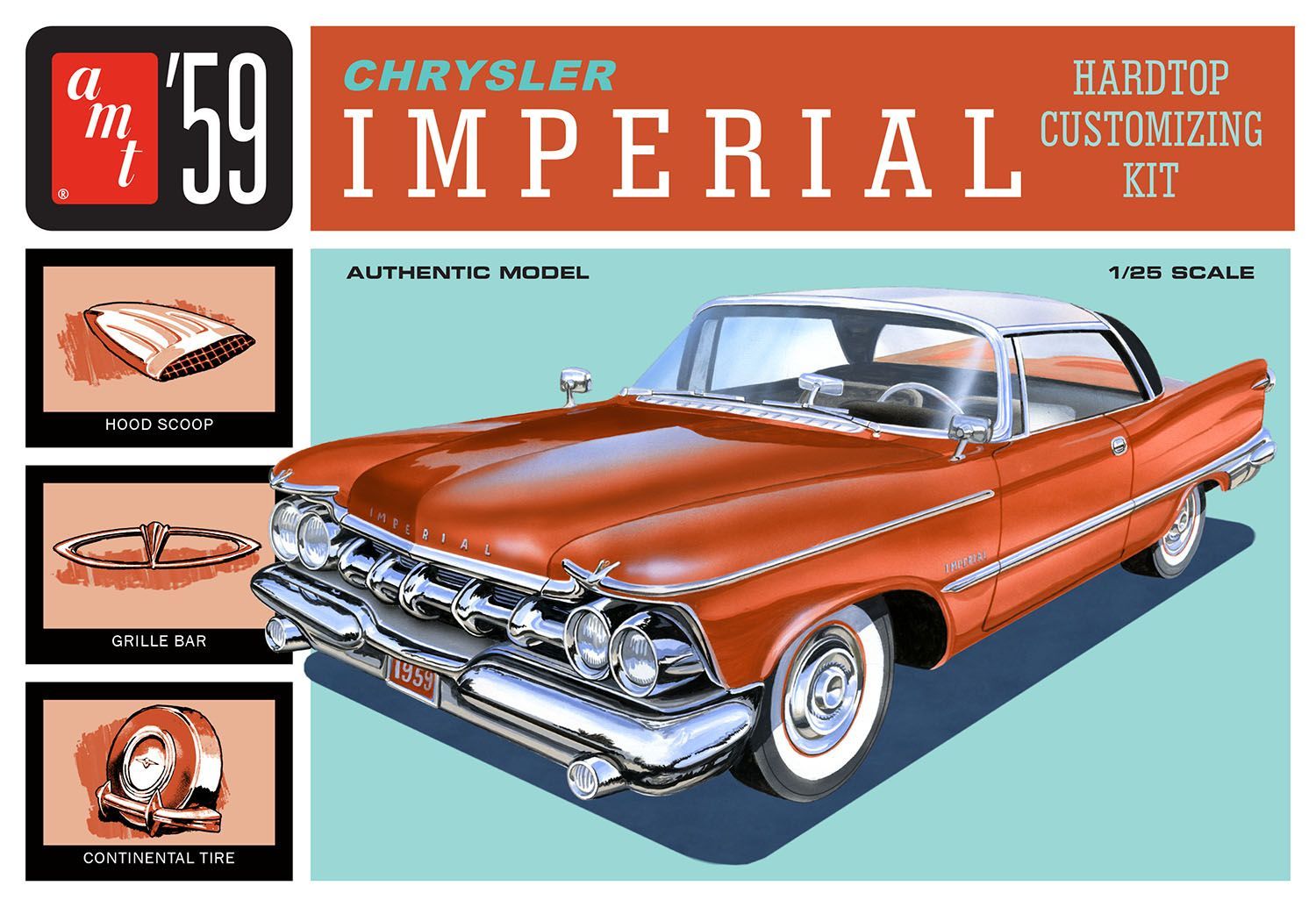 AMT AMT1136 1/25 Chrysler Imperial ( 1959 )