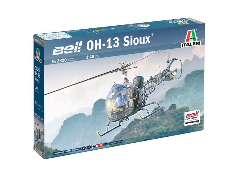 Italeri IT2820 1/48  Bell OH-13 Sioux