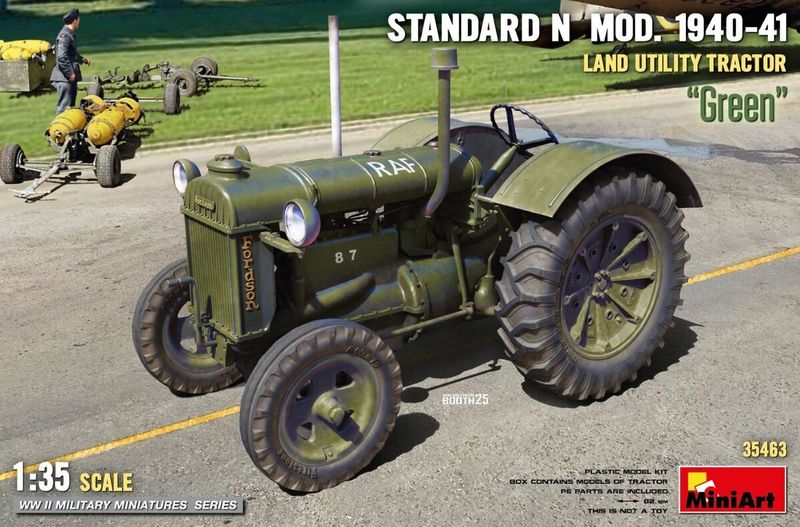 Miniart MA35463 1/35 Land Utility Tractor N Green Mod 1940/41