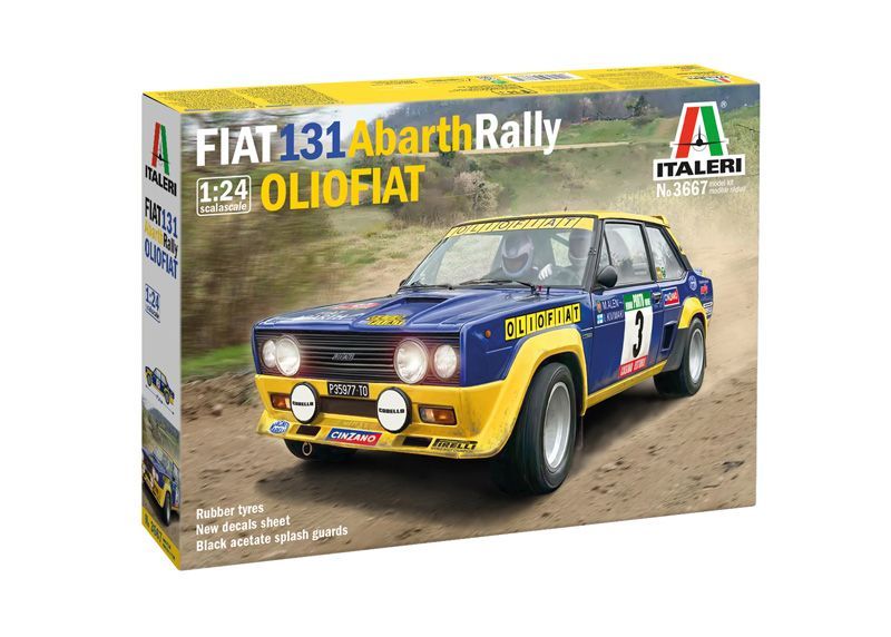 Italeri IT3667 _V 1/24 Fiat 131 Abarth Rally OLIOFIAT