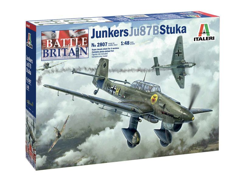 Italeri IT2807 1/48 Junkers Ju 87B Stuka - Italeri IT2807 1/48 Junkers Ju 87B Stuka - "The Battle of Britain"