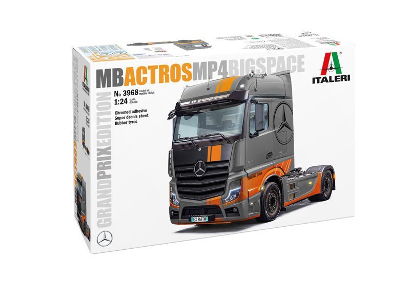ITALERI IT3968 _V  1/24 Mercedes Benz Actros MP4 - Big Space Grand Prix Edition
