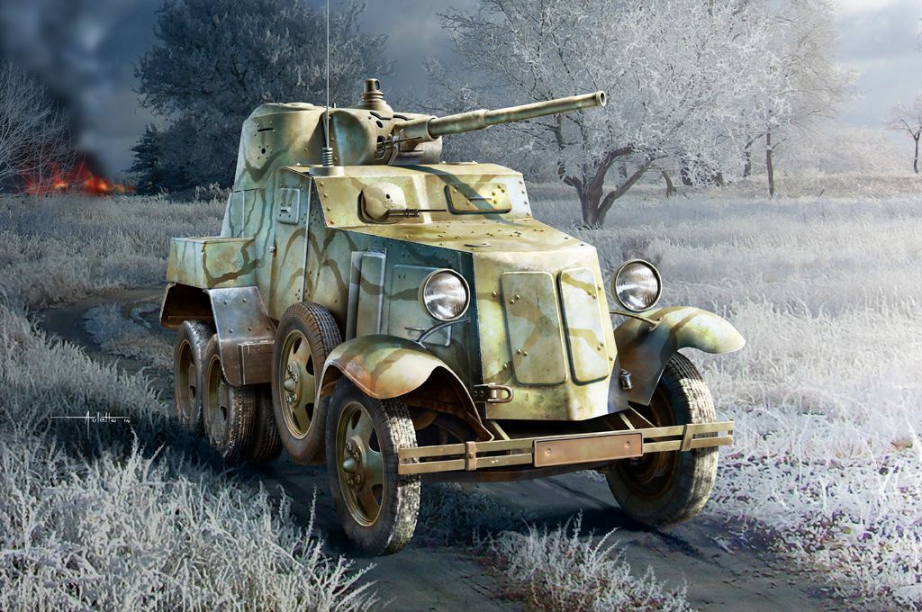 Hobby Boss HB83840 1/35 Soviet BA -10 Armor Car