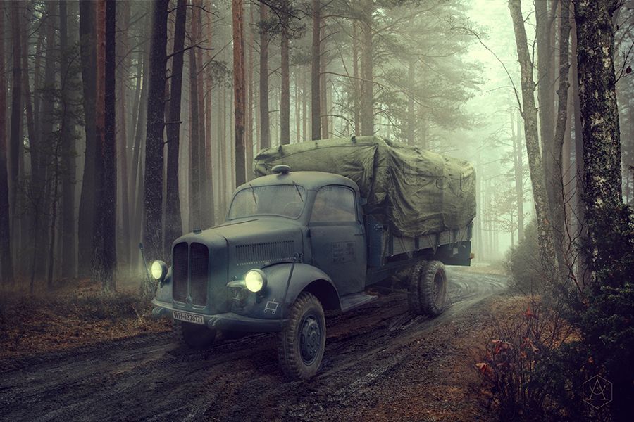 Roden RD740 1/72 Borgward B3000 Roden RD740 1/72 Borgward B3000