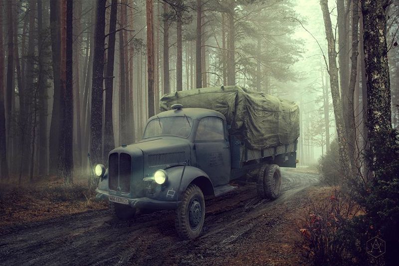 Roden RD740 1/72 Borgward B3000 Roden RD740 1/72 Borgward B3000