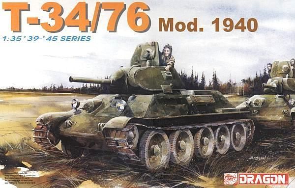 DRAGON DR6092 1/35 T-34/76 Mod. 1940 Eastern Front, 1941 DRAGON DR6092 1/35 T-34/76 Mod. 1940 Eastern Front, 1941